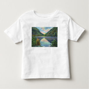 Franconia Notch Uitzicht van Profile Lake Kinder Shirts
