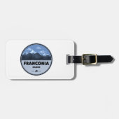 Franconia Range New Hampshire Camping Bagagelabel (Voorkant horizontaal)