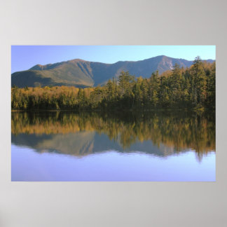 Franconia Ridge Reflectie op het Longruf Poster