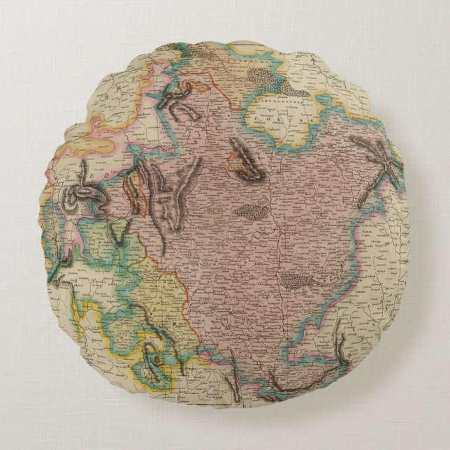 Franconia Rond Kussen (Voorkant)