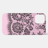 Frange De Dentelle Noire Sur coque iphone Coque Ro (Verso (horizontal))
