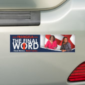 Frangela - Sticker pare-chocs "The Final Word" (En voiture)