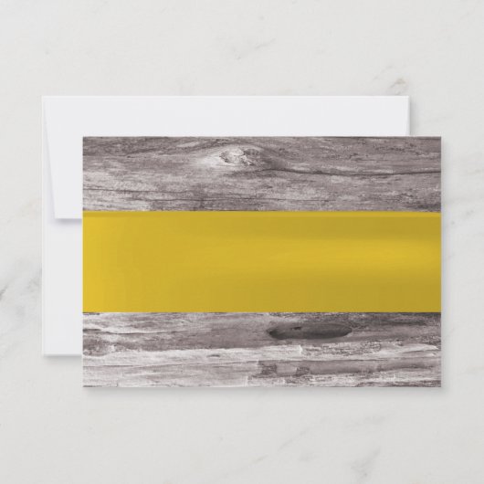 Frangipani blanc classique Mariage à thème RSVP (Dos)