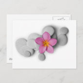 Frangipani Calm Briefkaart (Voorkant / Achterkant)