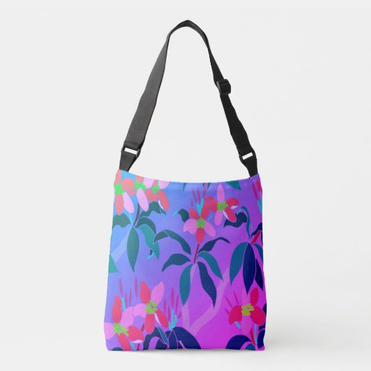 Frangipani Crossbody Bag Tas (Voorkant)