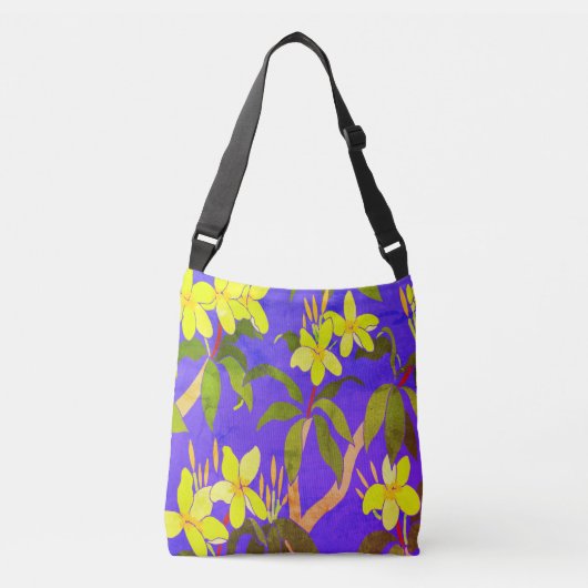 Frangipani Crossbody Bag Tas (Voorkant)
