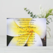 Frangipani - Faire-part de mariage (Debout devant)