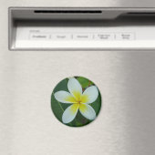Frangipani Flower Magneet (Insitu (Vaatwasser))