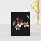frangipani notecard kaart (Gele Bloem)
