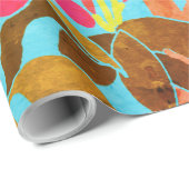  Frangipani-pakpapier Cadeaupapier (Rol Hoek)