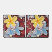 Frangipani Pop Art, Mat de bureau (Recto)
