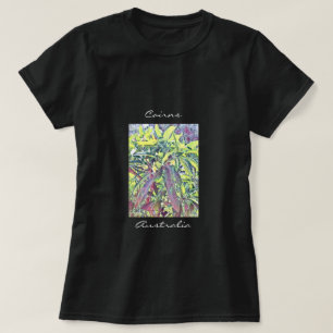Frangipani Tree Cairns Australië tropisch T-shirt