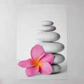 Frangipani Zen Poster (Voorkant)