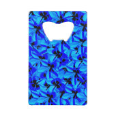 Frangipanis à deux tons bleus, (Devant)