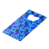 Frangipanis à deux tons bleus, (Dos Angle)