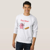 Frank, ben jij dat? Funny Pork BBQ Hoodie Design Trui (Voorkant volledig)