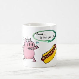 Frank ... Ben jij dat? Funny Pork BBQ Lovers Koffiemok