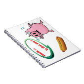 Frank.. ben jij dat? Funny Pork BBQ Lovers Notitieboek (Rechterzijde)
