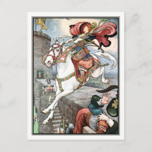 Frank C. Papé Pape - dame op paard Briefkaart