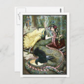 Frank C. Papé Pape - Quiet Dunai Briefkaart (Voorkant / Achterkant)