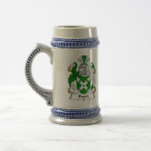 Frank Coat of Arms Stein - Family Crest Bierpul (Links)