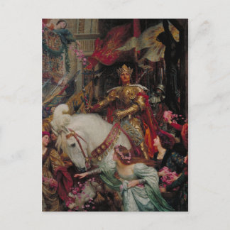 Frank Dicksee - Het Twee Kronen Briefkaart