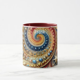 FRANK ~ Étoiles de tourbillons ~ Mug