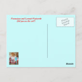Frank&Leo : As-tu vu le chat ? carte postale (Dos)