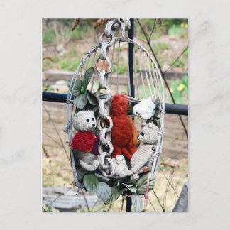 Frank, Leo en Mandarijn Briefkaart