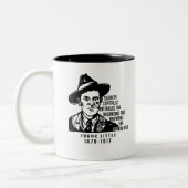 Frank Little IWW Cite La Mug À Café À Deux Tons (Gauche)