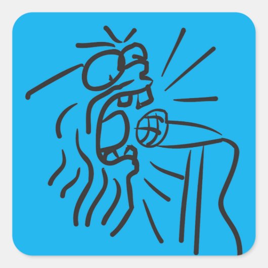 Frank Moore Chapped Lap stickers (Devant)