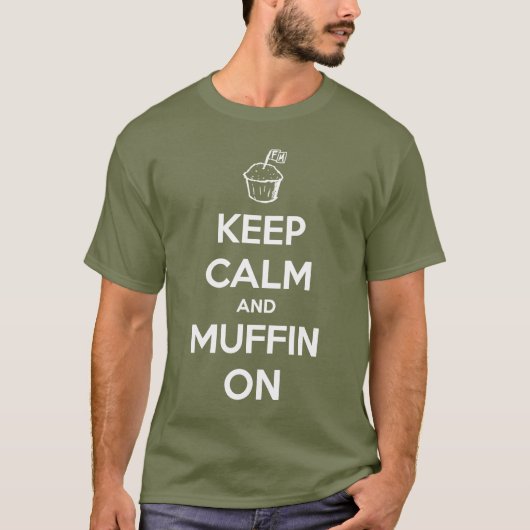 Frank Muffin Keep Calm T-shirt (Voorkant)
