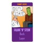 Frank N Stein Beer Labels (Voorkant)