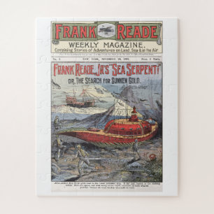 Frank Read Jr Futurist Sci-Fi, uitgave 1-5, 1902 Legpuzzel
