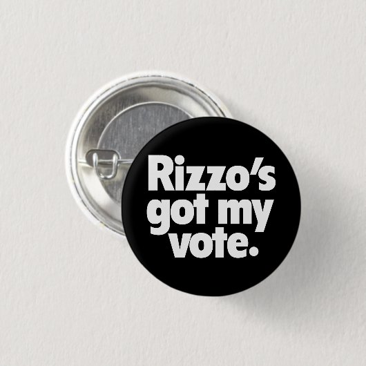 Frank Rizzo 1968 Campaign Button (Voorkant /achterkant)