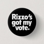 Frank Rizzo 1968 Campaign Button (Voorkant)