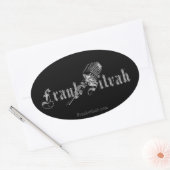 Frank Silvah Edition (sticker) Ovale Sticker (Envelop)