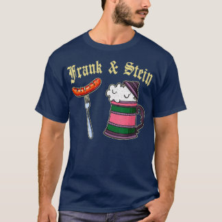 Frank Stein German Beer Drink fastfood oktober T-shirt