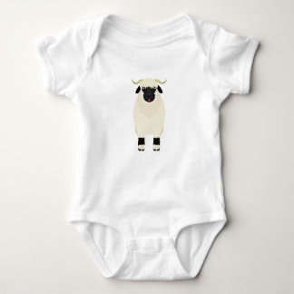 Frank The Valais Black Nose Sheep-babysuit-pak Romper