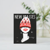 Frank Walts Modernist Feestdagenkaart (Staand voorkant)