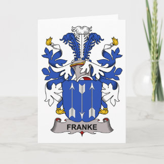 Franke Family Crest Kaart