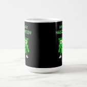 Franken Cheese Halloween Salutations Café Mug (Centre)
