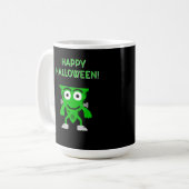 Franken Cheese Halloween Salutations Café Mug (Devant gauche)