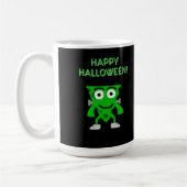 Franken Cheese Halloween Salutations Café Mug (Gauche)