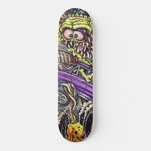 Franken Fink Hearse Skateboard Deck (Voorkant)