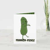 Franken-pickle uitnodiging (Voorkant)