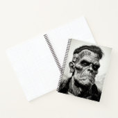 Franken Scary Halloween Bullet Line Notitieboek (Binnen)