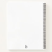 Franken Scary Halloween Bullet Line Notitieboek (Achterkant)