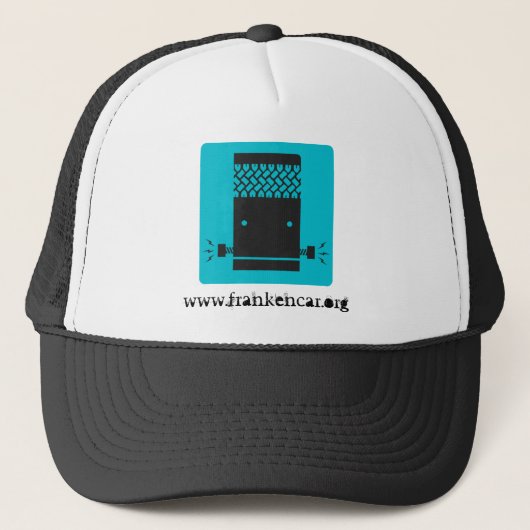 Frankencar Trucker Hat Pet (Voorkant)