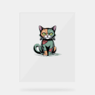 FrankenCat T-shirt surdimensionné